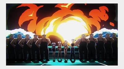 Zacięta walka! Baron Ashura kontratakuje! / Szok! Ostatni dzień Fotonowego Miasta! / Robot Girls Z giną o świcie!