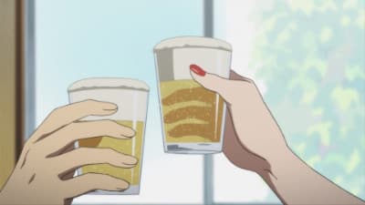 Kinako-bou, piwo Namaiki i... / Gwizdek Ramune, menko i...