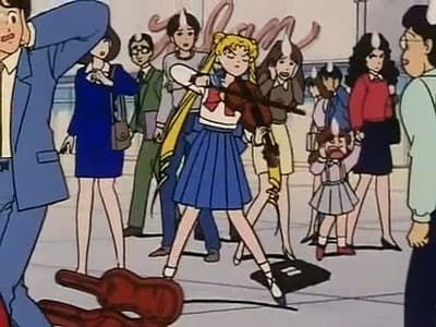 Usagi's Idol!  Graceful Genius Michiru