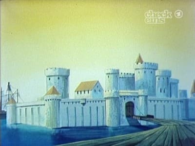 Chciwy kruk i miska z monetami