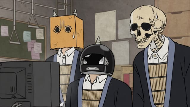 Alternatywny szkieletor-księgarz Honda-san / Możesz rzucić pracę, kiedy tylko chcesz