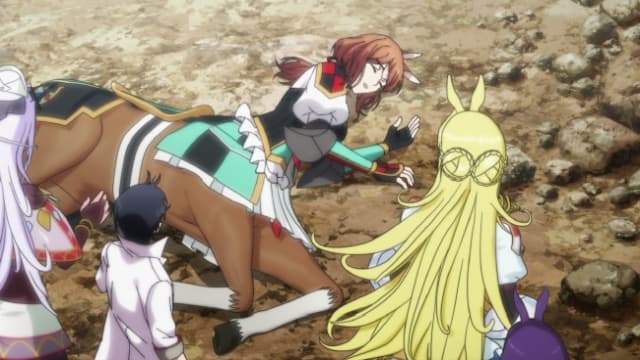 Centaur ze skręconą nogą