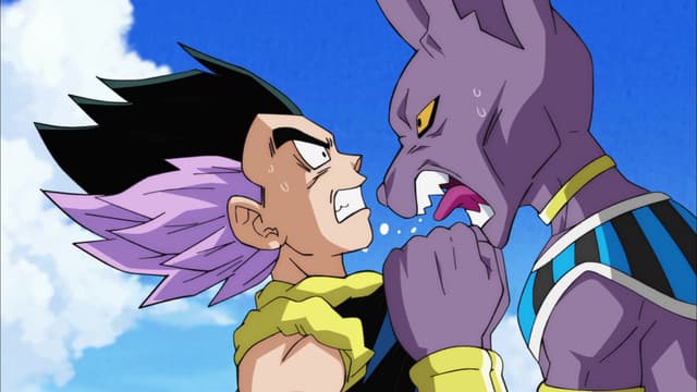 Jak śmiesz uderzyć moją Bulmę! Wściekła mutacja Vegety?!