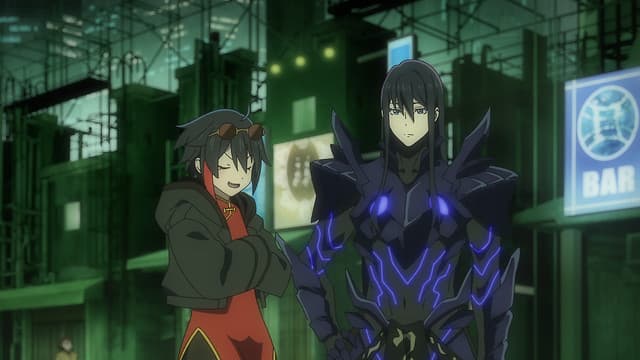 Cyberpunkowe Miasto Shinjuku