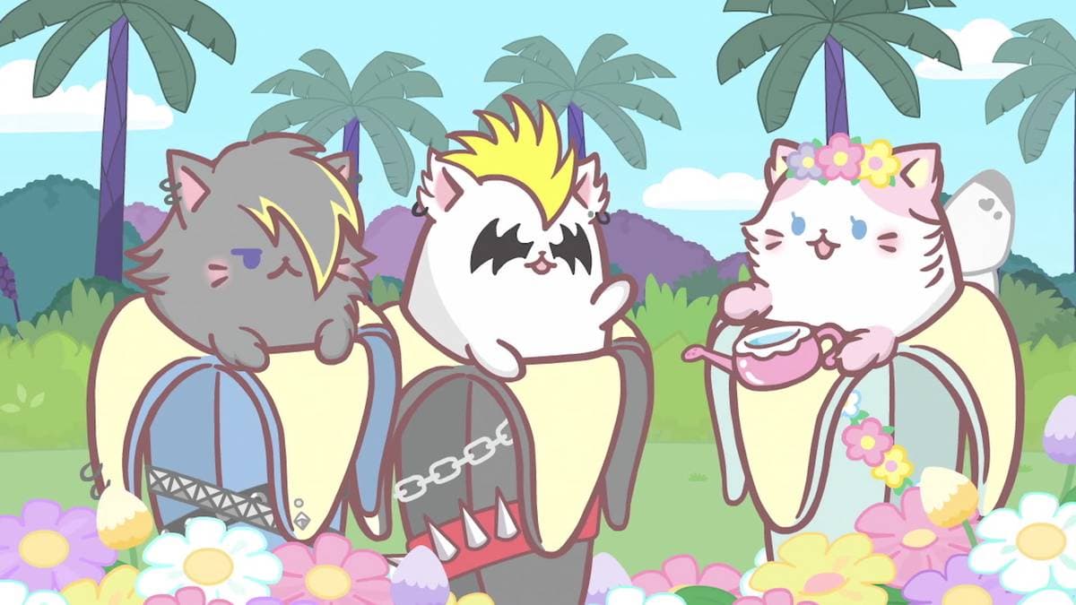 Bananya i pogawędki, nya