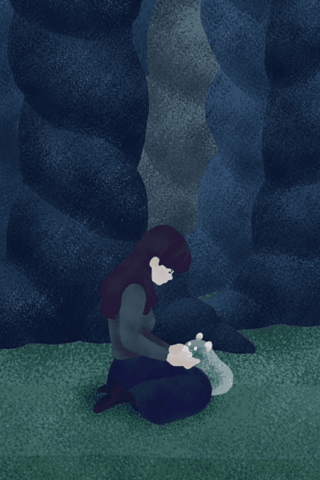 Forest ghost