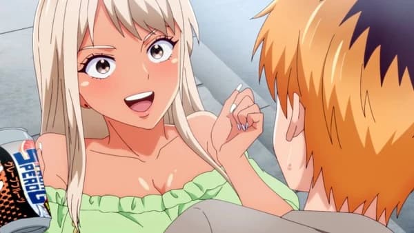 Smak ust muśniętej słońcem gyaru