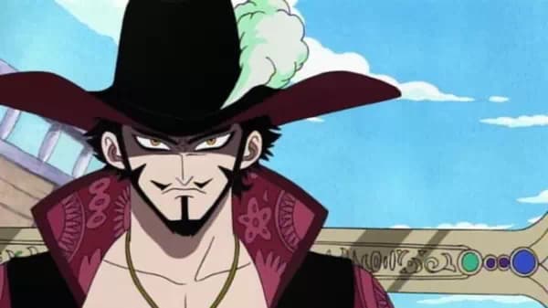 Sokole Oko Mihawk! Wielki szermierz Zoro wpada do morza!